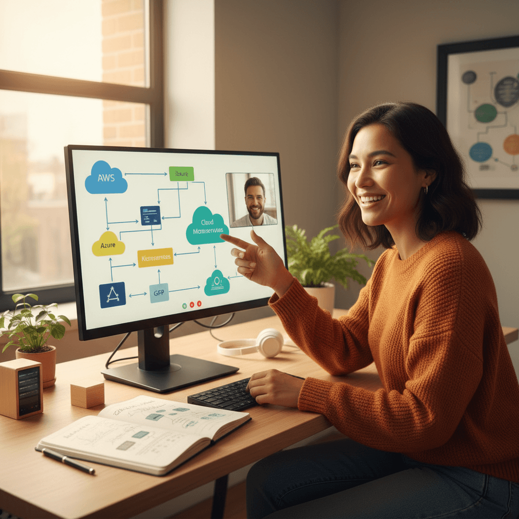 Cloud engineer providing client support