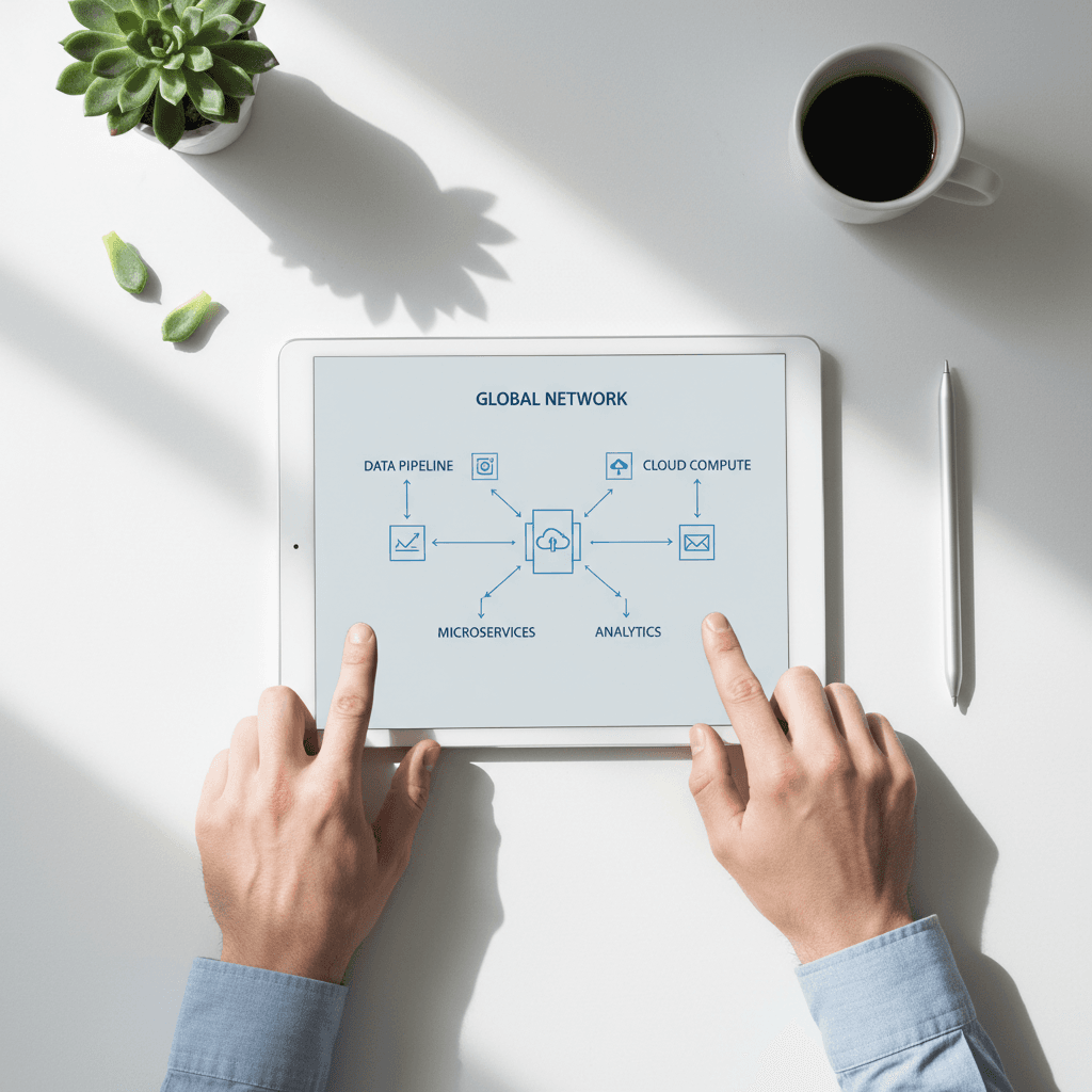 Scalable system architecture diagram review